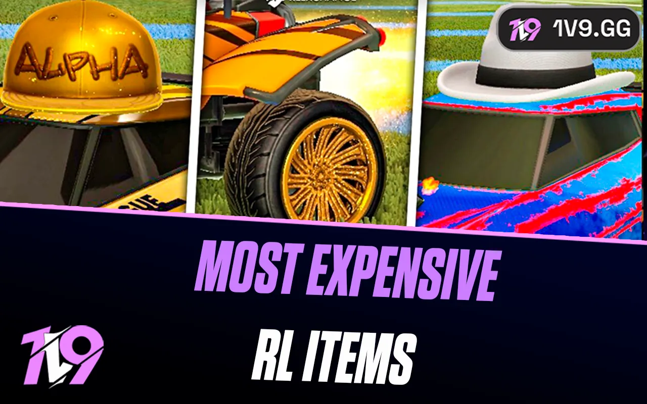 10 Most Expensive Rocket League Items